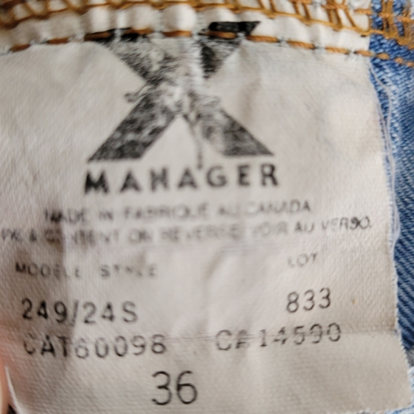 Vintage Manager X-Rated Jeans - Picture 9 of 16